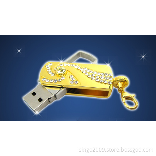 Jewelry Swivel USB Flash Drive USB 2.0